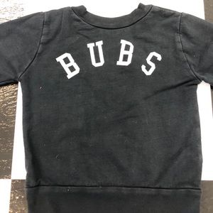 BUBS CREWNECK PULLOVER SWEATSHIRT